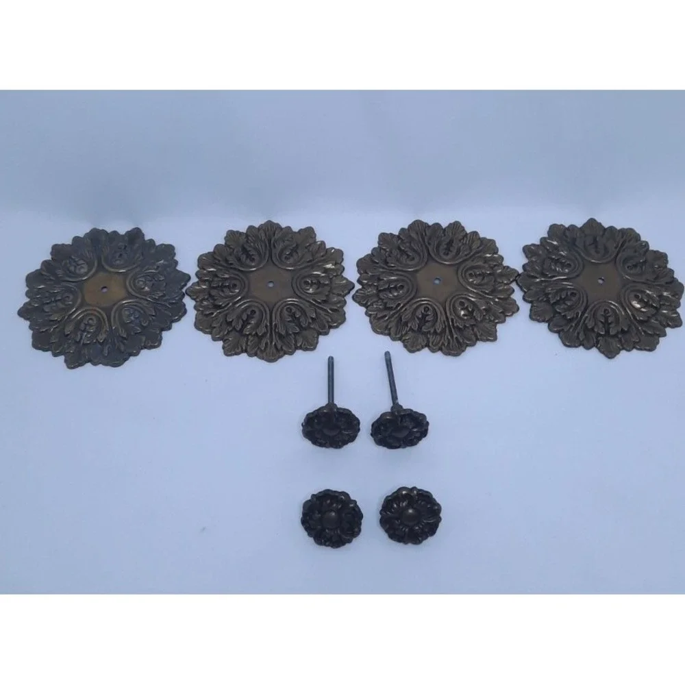 Brass‎ Door Knob Rosette Decorative Backplate